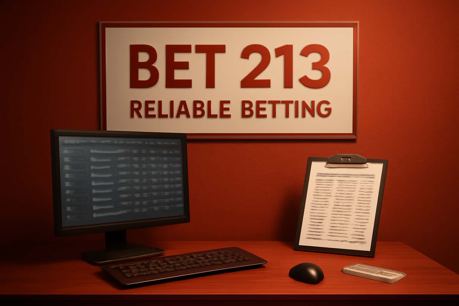 An informative scene depicting Bet 213 Reliable Betting with secure and safe betting elements.