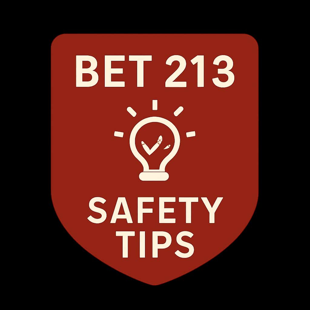 Icon representing Bet 213 Safety Tips.