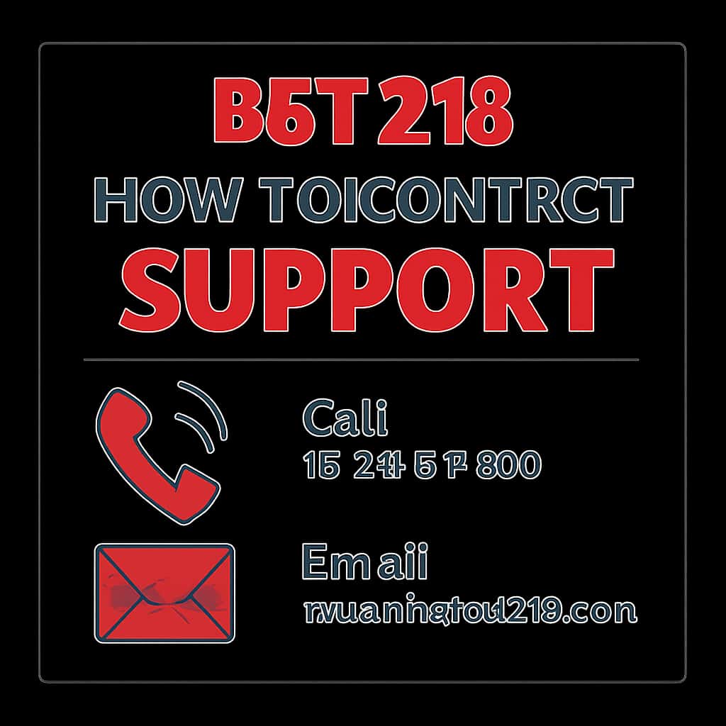 Illustration of Bet 213 Support contact options.